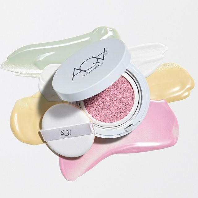 【お一人様1色限り】オーガニッククッションコンパクト コントロールUV(リフィル＆ケースセット)