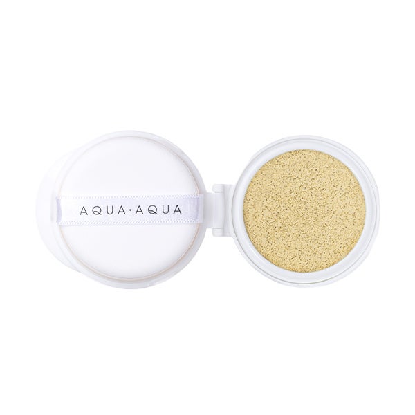 【サステナブル】オーガニッククッションコンパクト カラーベース（リフィル）※パフ付き イエロー